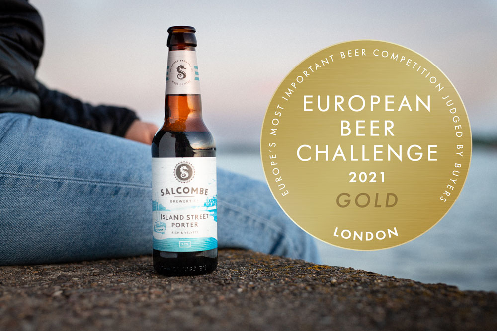 Gold Award for Island Street Porter at the European Beer Challenge
